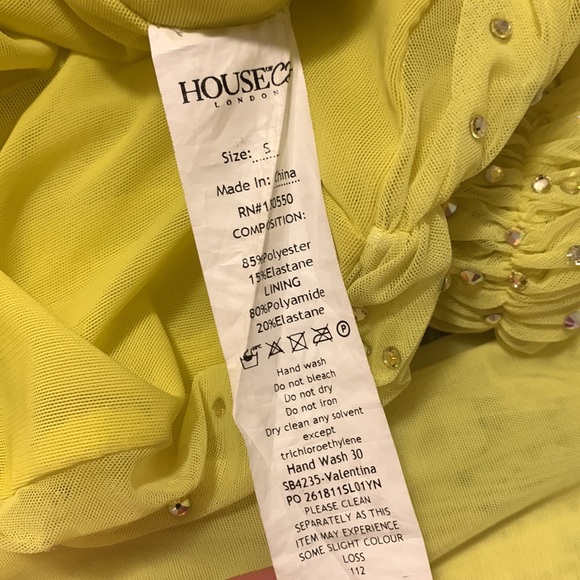 Swarovski bedazzled Valentina House of CB dress - Picture 8 of 8